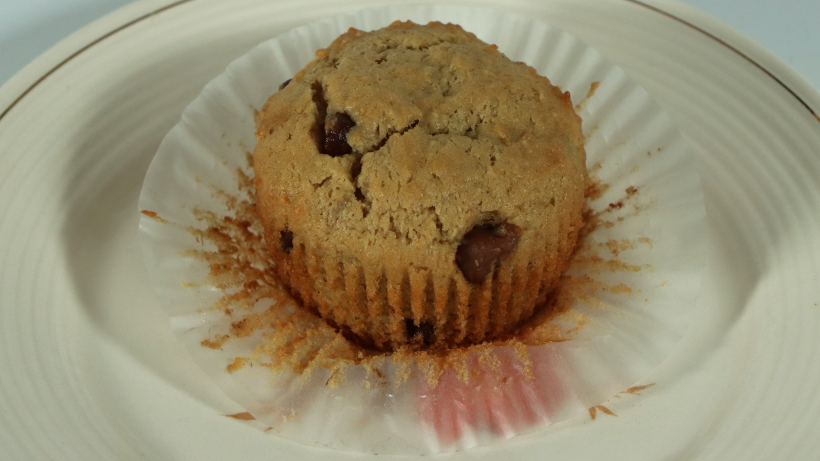 Banana Peanut Butter Chocolate Chip Muffins